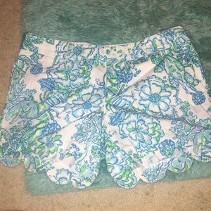 Lilly Pulitzer Buttercup shorts, size 6